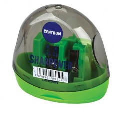Точилка пластиковая Centrum с 2-мя лезвиями с контейнером, 1 шт (kastd) в магазинах Ашан