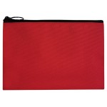 Пенал-косметичка Auchan Essential красный, 20x3x12 см (kastd)