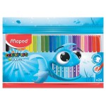 Фломастеры Maped Color Peps Ocean, 24 цвета (kastd)
