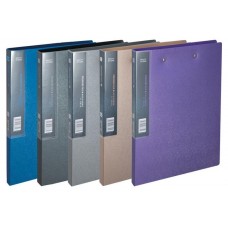 Папка-скоросшиватель Comix Elegant Stone А4 с 2 прижимами, 1 шт (kastd) в магазинах Ашан