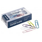 Скрепки Глобус цветные 50 мм, 50 шт (kastd)