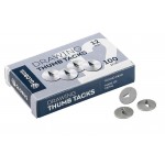 Кнопки Глобус 12 мм, 100 шт (kastd)