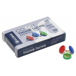 Кнопки Глобус виниловые 10 мм, 50 шт (kastd)