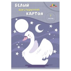 Картон белый АппликА мелованный двусторонний А4, 7 л (kastd) в магазинах Ашан
