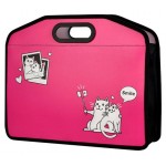 Папка для тетрадей Феникс+ А4 с ручкой, 1 отделение (kastd)