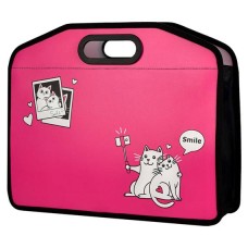 Папка для тетрадей Феникс+ А4 с ручкой, 1 отделение (kastd) в магазинах Ашан