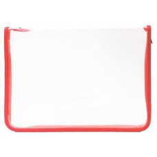 Папка для тетрадей Пчелка А4 на молнии пластиковая, 325х230х25 мм (kastd) в магазинах Ашан