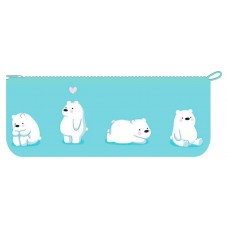 Пенал-косметичка Пчелка К-2 на молнии малый, 195х70 мм (kastd) в магазинах Ашан