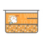 Папка для труда Пчелка А4 молния сверху пластик, 325х230х100 мм (kastd)