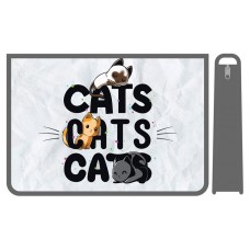 Папка для труда Пчелка А4 пластиковая молния сверху с дизайном, 325х230х100 мм (kastd) в магазинах Ашан