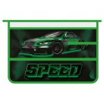 Папка для труда Пчелка А4 молния сверху пластик, 325х230х100 мм (kastd)