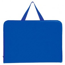 Папка Пчелка А3 на молнии жесткое дно синяя, 470х355х50 мм (kastd) в магазинах Ашан