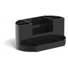 Подставка настольная пластиковая ErichKrause Victoria черная (kastd) в магазинах Ашан