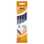 Набор шариковых ручек BIC Soft Feel Fine синие, 4 шт (kastd)
