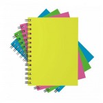 Тетрадь общая ErichKrause Neon А5 в клетку, 120 л (kastd)