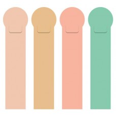 Набор закладок ErichKrause Matt Powder пластиковые пастель, 4 шт (kastd) в магазинах Ашан