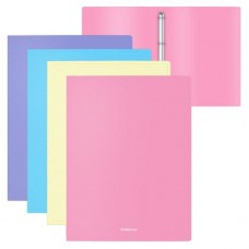 Папка на 4 кольцах ErichKrause Diagonal Pastel 24мм, A4 (kastd) в магазинах Ашан