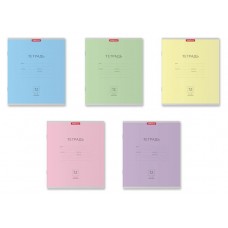 Тетрадь школьная ErichKrause косая линия А5+, 12 л (kastd) в магазинах Ашан