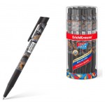 Ручка шариковая автоматическая ErichKrause ColorTouch Rough Native синяя (kastd)