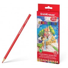 Карандаши цветные ArtBerry трехгранные, 12 цветов (kastd) в магазинах Ашан