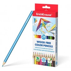 Карандаши цветные ErichKrause шестигранные, 24 цвета (kastd) в магазинах Ашан