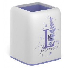 Подставка настольнаяErichKrause Forte Lavender пластиковая белая с фиолетовой вставкой (kastd) в магазинах Ашан