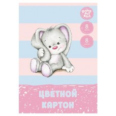 Набор картона PAPER ART KIDS А4, 8 л (kastd) в магазинах Ашан