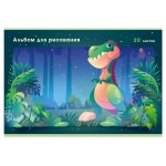 Альбом для рисования Listoff, 20 л (kastd)