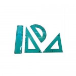 Набор чертежный АШАН Красная птица, 4 предмета (kastd)