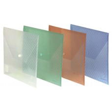 Папка-конверт на кнопке Comix вертикальная, A4 (kastd) в магазинах Ашан