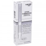 Ручка гелевая Crown Hi-Jell Pastel пастель белая 0,8 мм (kastd)