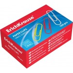 Скрепки канцелярские ErichKrause 28 мм, 100 шт (kastd)