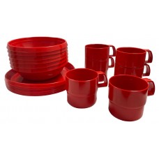 Набор посуды дачный, 6 персон (kastd) в магазинах Ашан