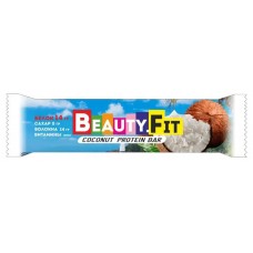 Батончик протеиновый низкоуглеводный Beauty Fit с 20% протеина кокос в шоколаде, 60 г (kastd) в магазинах Ашан