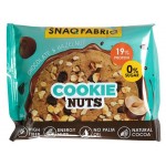 Печенье протеиновое Snaq Fabriq Cookie Nuts шоколадное с фундуком, 34 г (kastd)