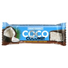Батончик протеиновый Snaq Fabriq глазированный с кокосом, 40 г (kastd) в магазинах Ашан