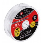 Леска Azor Fishing Легкая намотка 0,14 мм, 100 м (kastd)