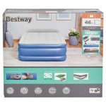Кровать надувная BESTWAY Tritech Airbed с подголовником, 191х97х46 см (kastd)