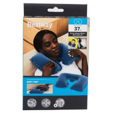 Подушка надувная BESTWAY флокированная, 37х24х10 см (kastd) в магазинах Ашан