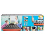 Матрас надувной BESTWAY Roll Relax с подушкой, 203х152х22 см (kastd)