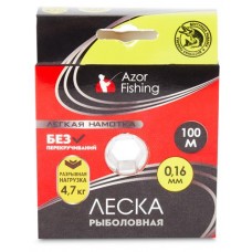 Леска Azor Fishing Легкая намотка 0,16 мм, 100 м (kastd) в магазинах Ашан