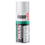 Эмаль KUDO матовая белая, 520 мл (kastd)