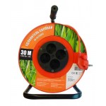 Удлинитель силовой duwi 2х0.75 на катушке 4 гнезда, 30 м (kastd)