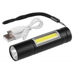 Фонарь ручной REV AccuPRO600 светодиодный аккумуляторный 2 в 1 (kastd)