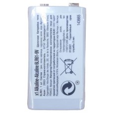 Батарейка 9V Каждый день 6LR61 щелочная, 1 шт (kastd) в магазинах Ашан
