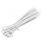 Хомут-стяжка duwi 150х2,5 мм белый, 100 шт (kastd)