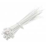 Хомут-стяжка duwi 150х2,5 мм белый, 25 шт (kastd)