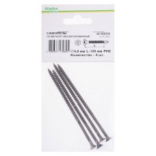 Саморез Каждый день гипсокартон-металл 4,8x100, 4 шт (kastd) в магазинах Ашан