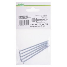 Саморез Каждый день для тонких пластин 4,2x75, 5 шт (kastd) в магазинах Ашан