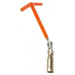 Ключ свечной Sparta 16 мм с шарниром (kastd)